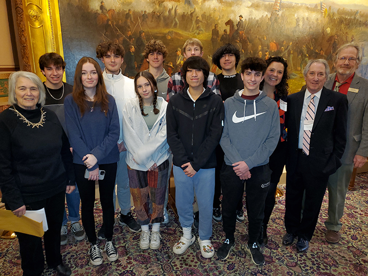 BFA Fairfax Students Help Launch Vermont's First Holocaust Education Week