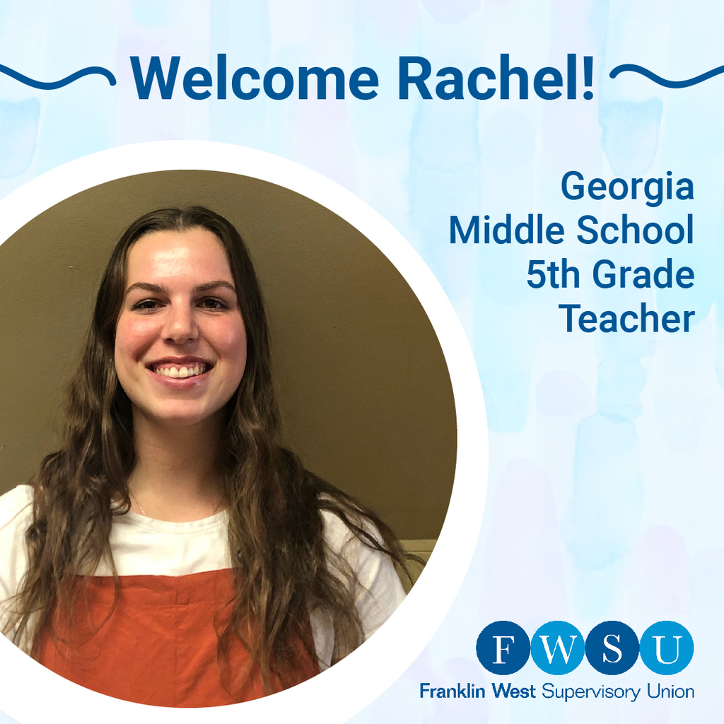 Welcome Rachel!