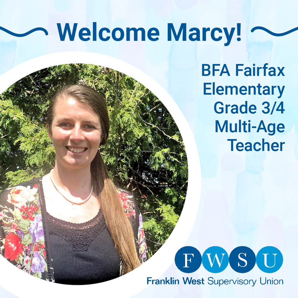 Welcome Marcy!
